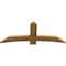 Ekena Millwork Bellingham Rough Sawn Timber Gable Bracket, Western Red Cedar, 60"W x 25"H x 2"D x 6"F, 10/12 Pitch GBW060X25X0206BEL00RWR - alternate 5